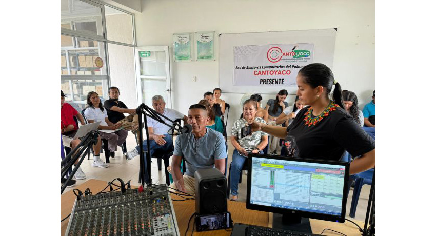 La Red Cantoyaco: La radio como herramienta de paz, resistencia y transformación en el Putumayo