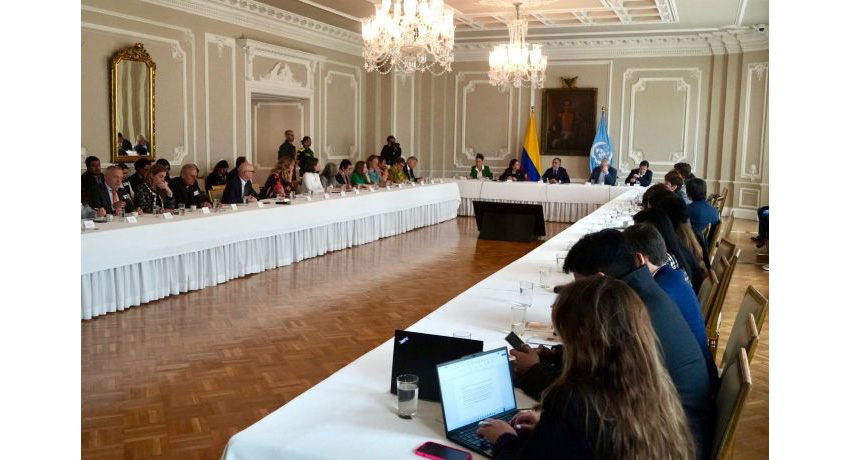 La comunidad internacional renueva su compromiso para la paz en el Catatumbo